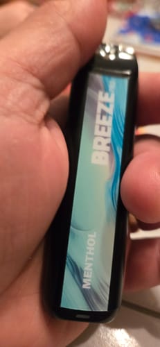 Customer photo review of Breeze Pro Disposable Vape