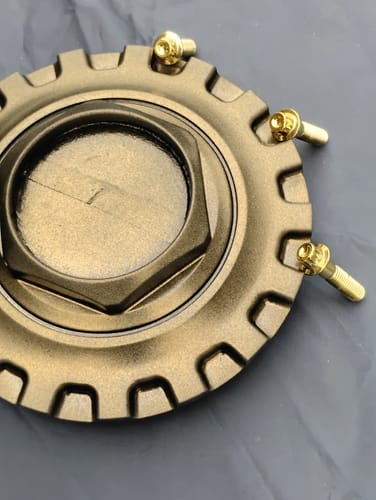 Customer photo review of Egyptian Gold Spray Can Midcoat