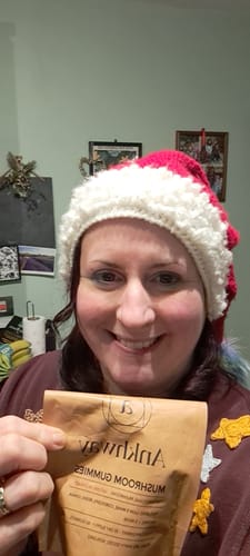 Customer photo review of Mushroom Gummies