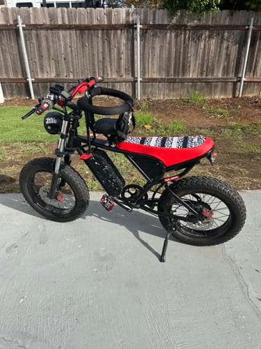 Customer photo review of Custom Seat Cover: Ridstar Q20