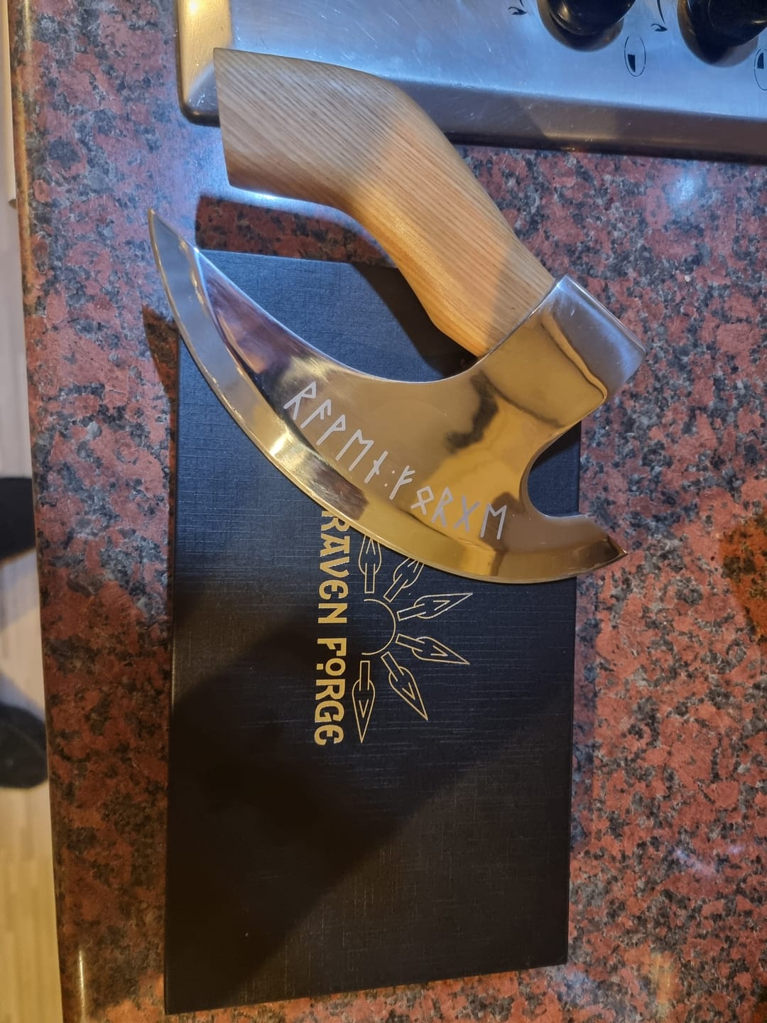 Customer photo review of The Original Pizza Axe