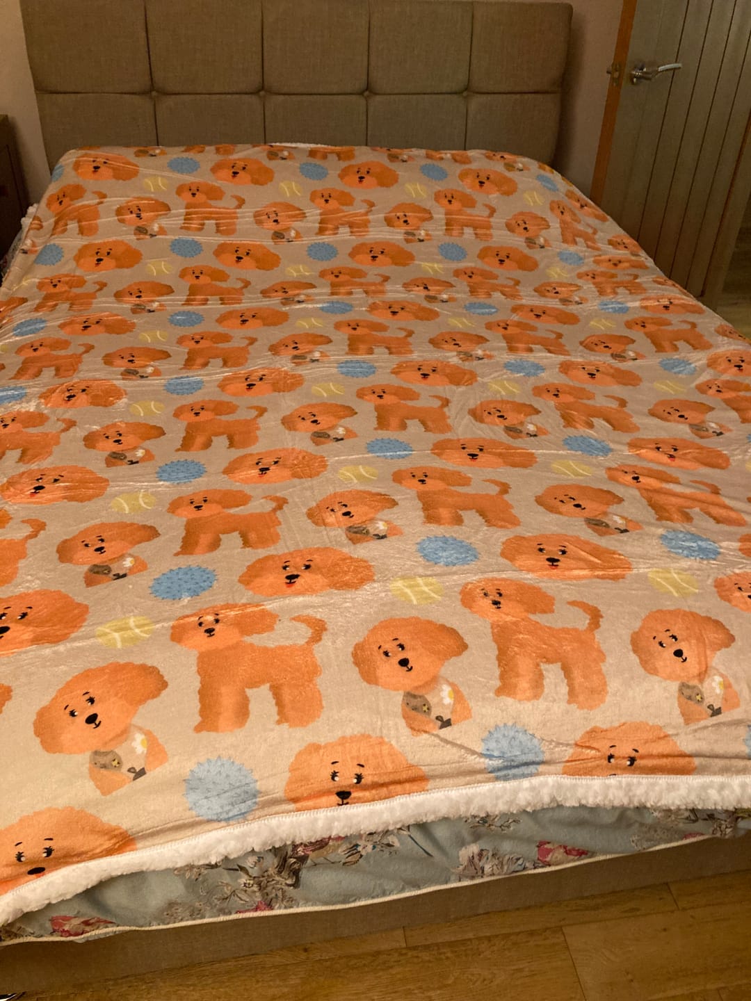 Customer photo review of Hooman Blankie - Curly Club Collection