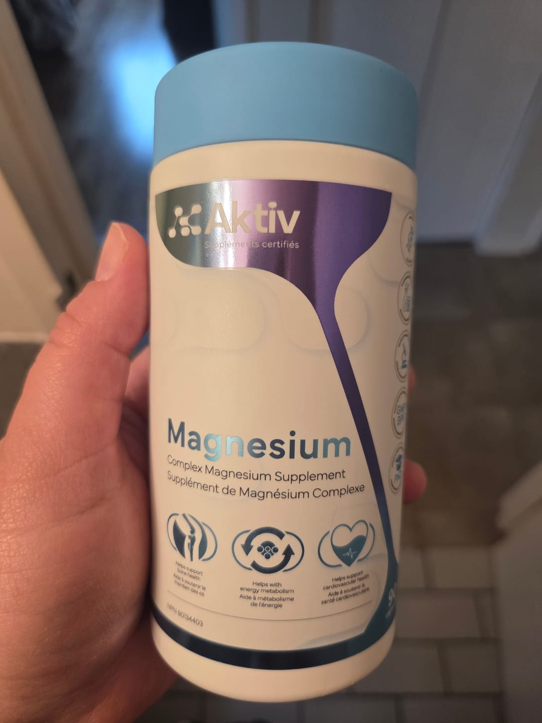 Customer photo review of AKTIV - Magnesium - 90 capsules