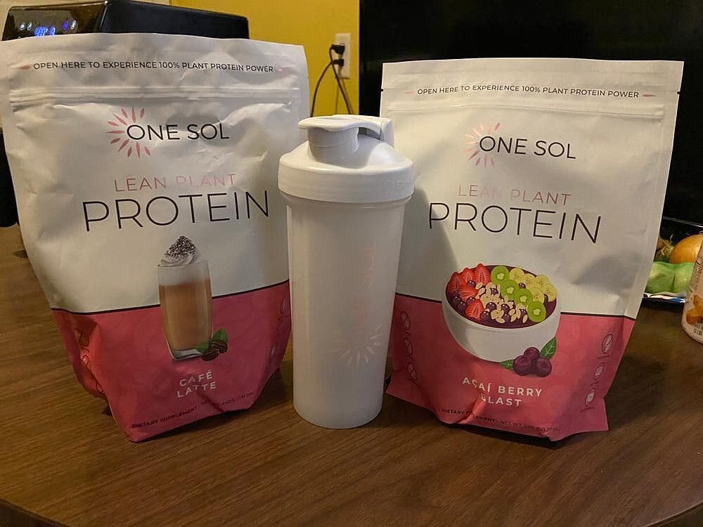 Customer photo review of Lean Plant Protein