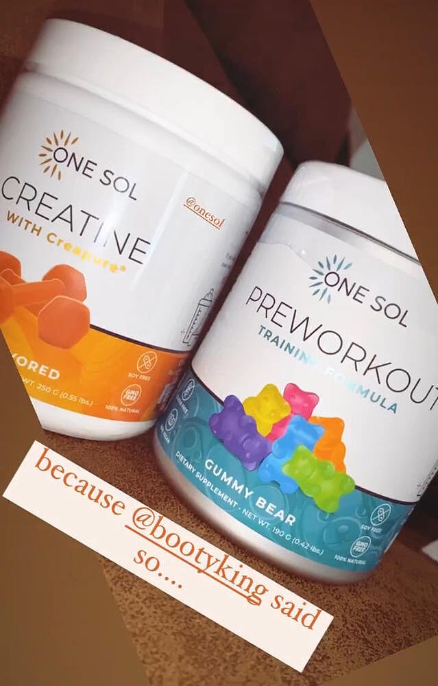Customer photo review of Pre Workout Training Formula