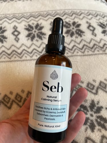 Customer photo review of Seb Natural Calming Serum