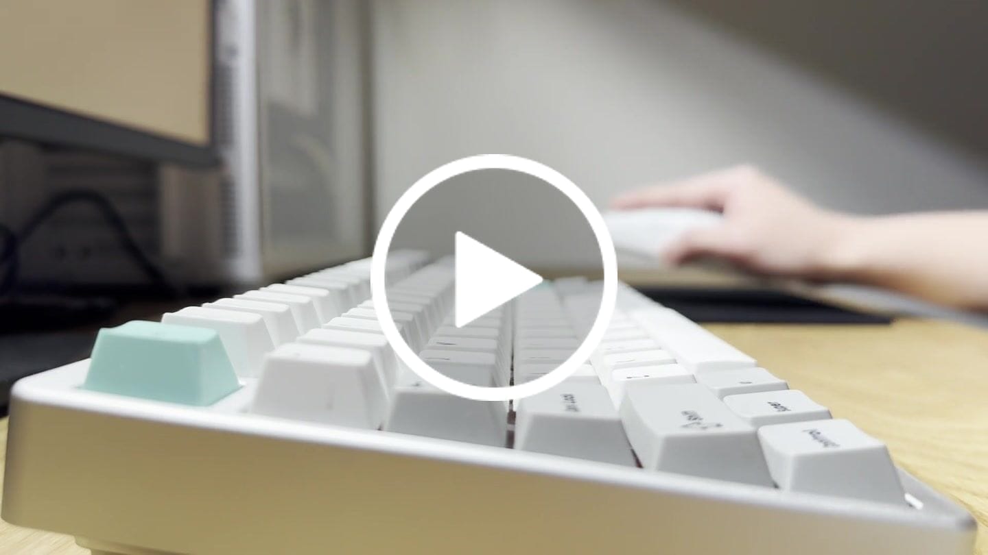 Customer video review of KEYGEEK Y2 LINEAR SWITCH FACTORY LUBED (10PCS)