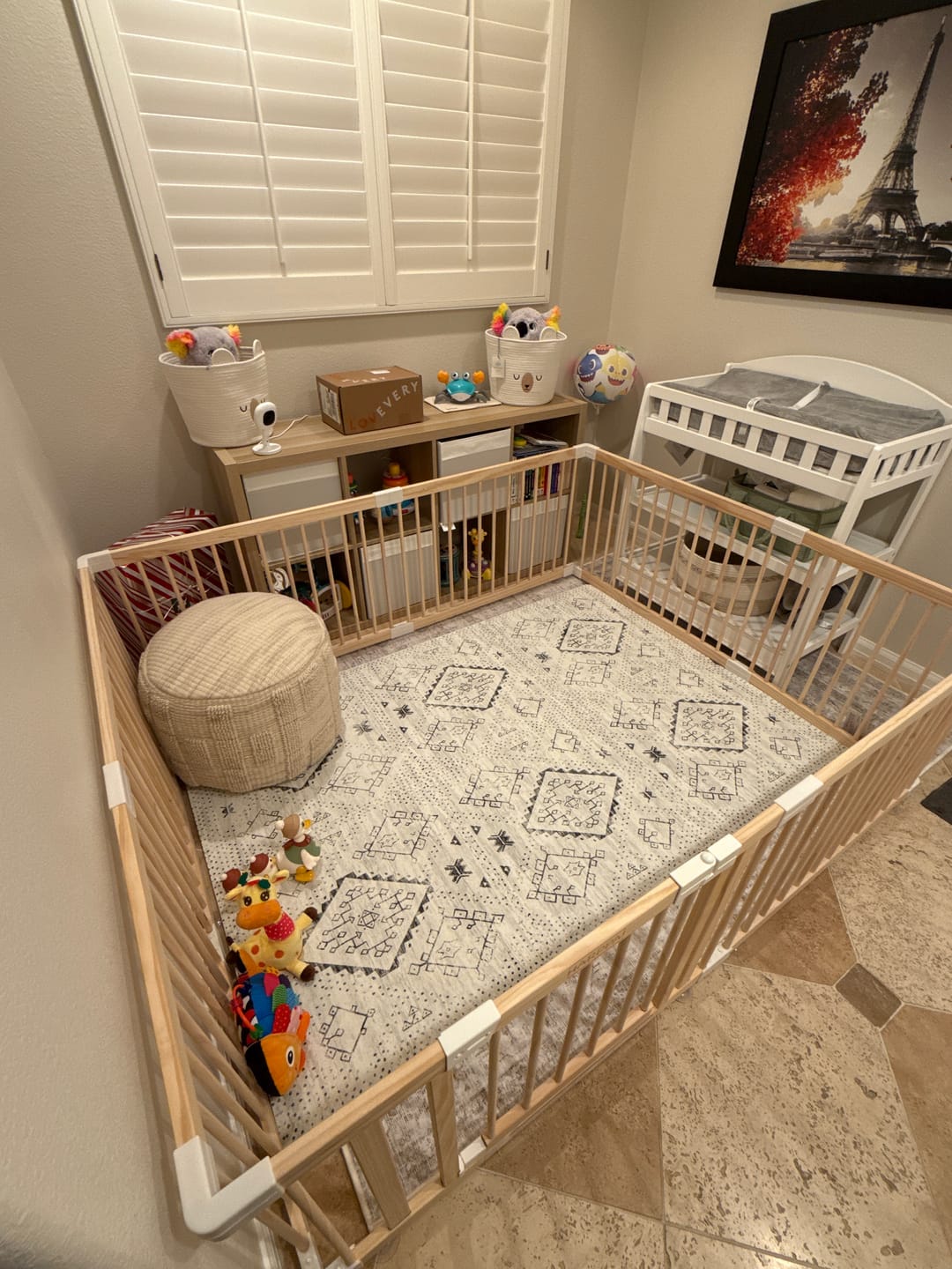 Customer photo review of HARPPA Grovi | Baby Gate Playpen & Fence for Babies and Toddlers