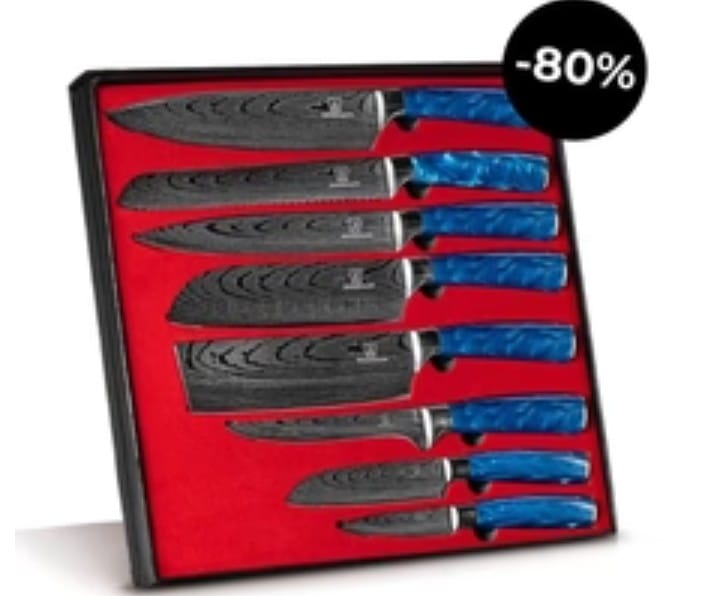 Customer photo review of Shiburu Messerset Premium 8-teilig