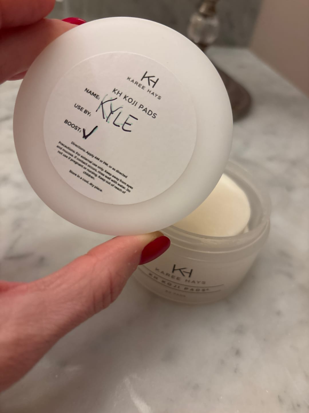 Customer photo review of KH Koji Pads