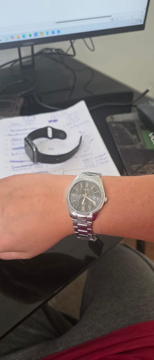 Customer photo review of Reloj Casio Análogo MTP-1302D-1A1V Negro 38,5mm