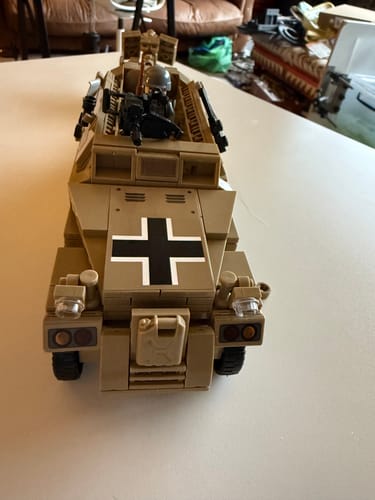 Customer photo review of German Half Track | 562 PCS