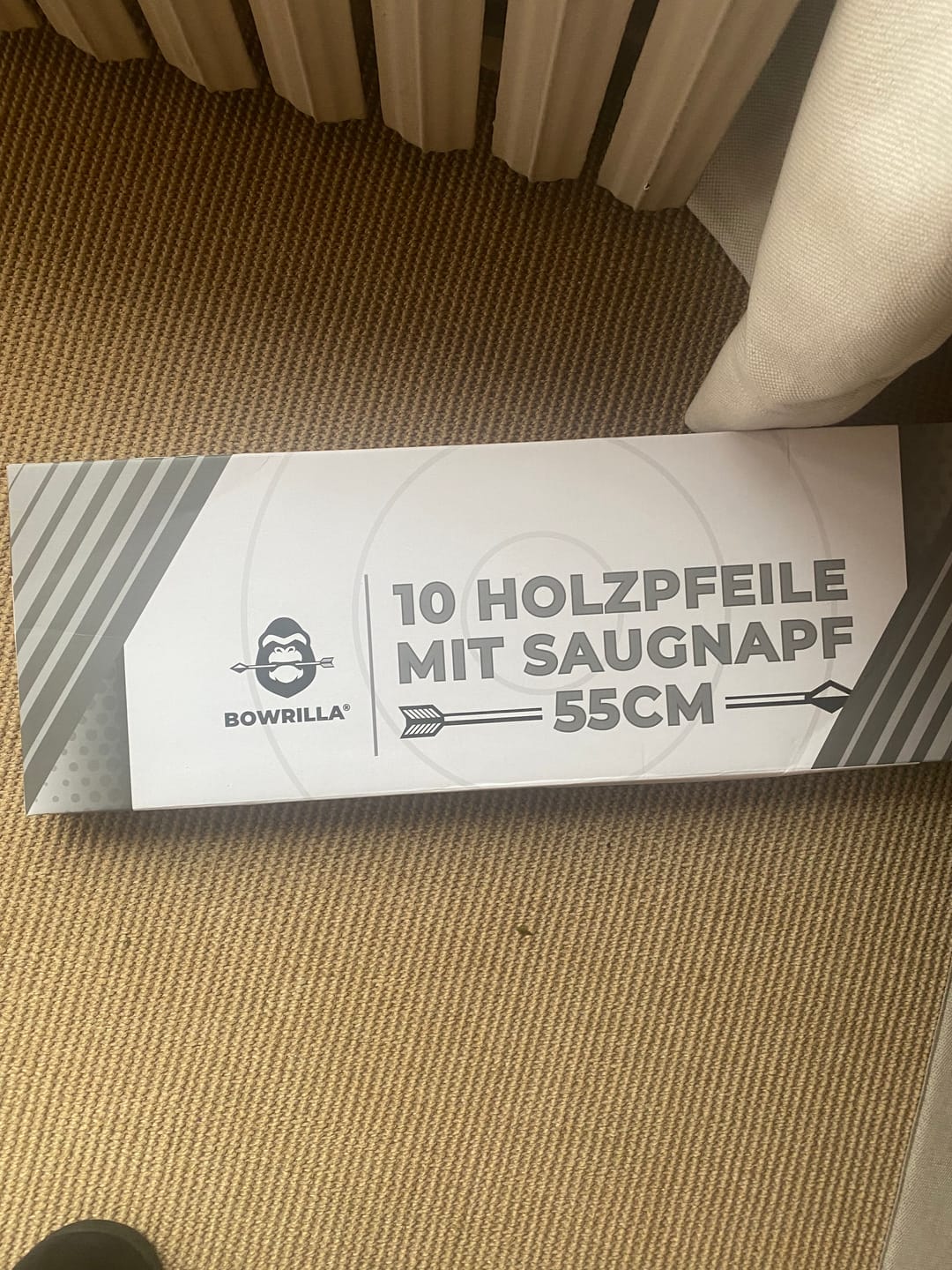 Customer photo review of 10 Stk. Holzpfeile mit Saugnapf, 52cm