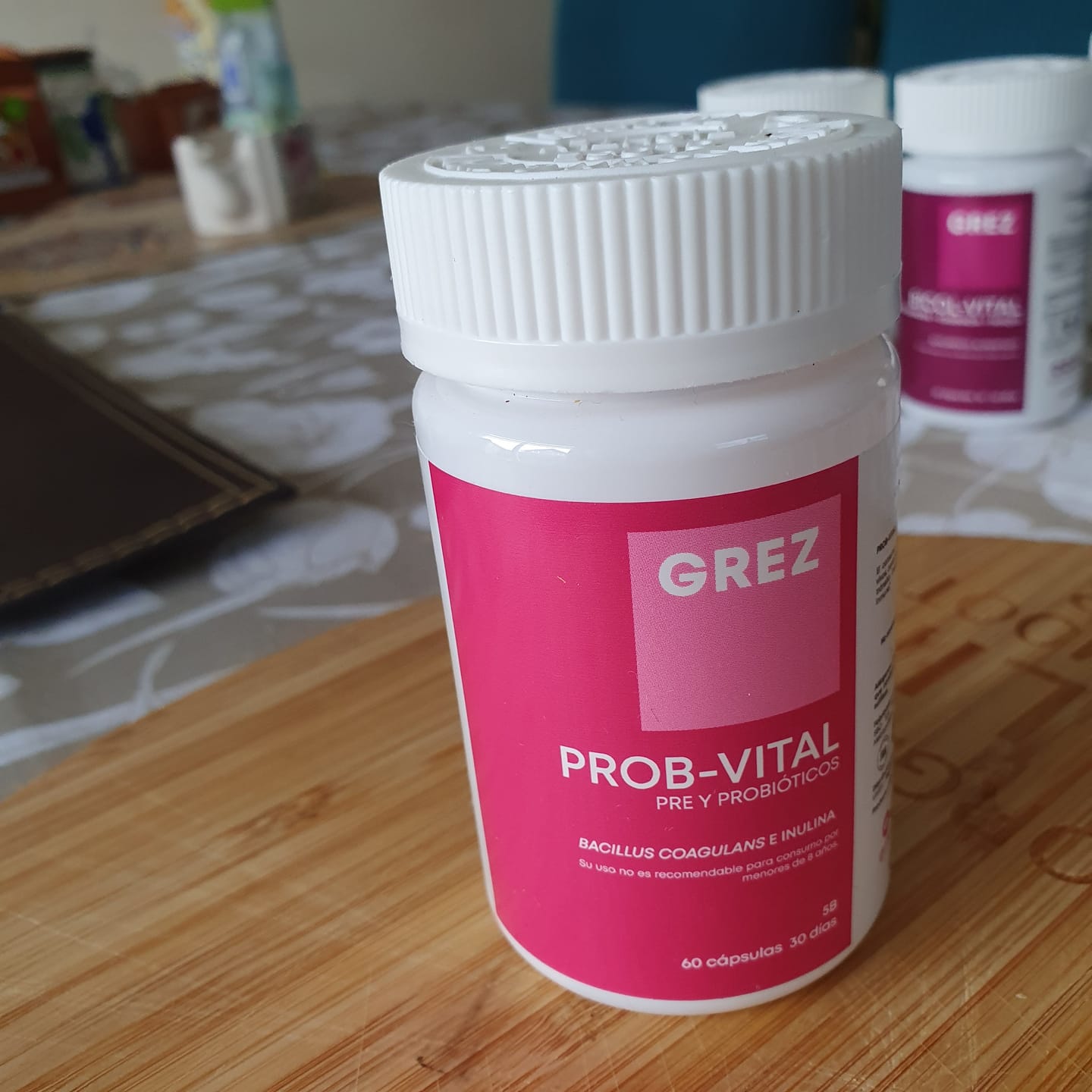 Customer photo review of PROB-VITAL - Simbiótico (Probióticos & prebióticos)