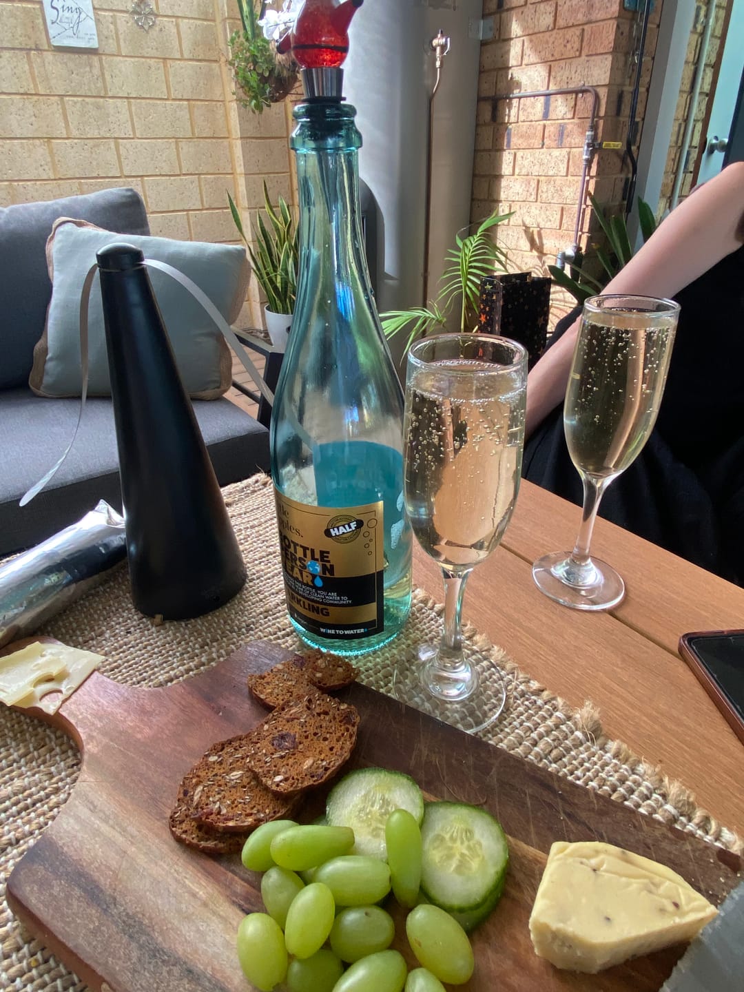 Customer photo review of Low Alcohol Sparkling - 6pk