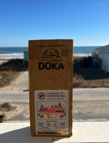 Customer photo review of Hacienda Doka Seasonal Harvest Coffee - Limited Edition