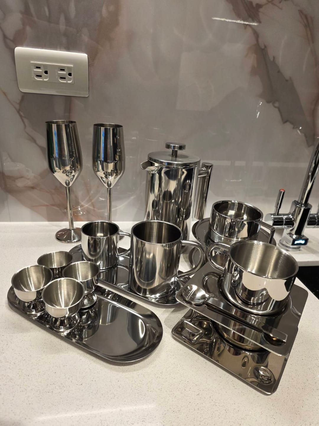 Customer photo review of Limited Steel Bundle - 2x Free Cups