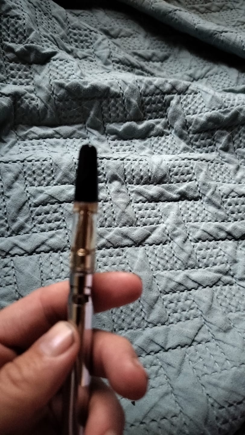 Customer photo review of 1 Gram THC-P Blend Vape Cartridge | Durban Gelato - Hybrid