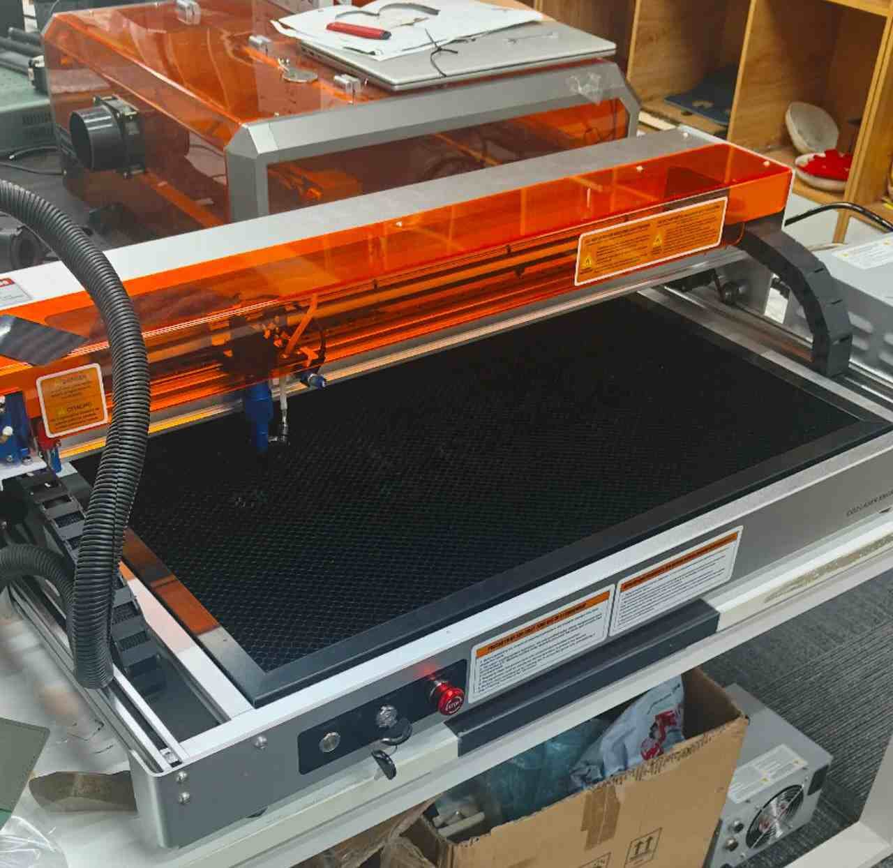 Customer photo review of Carverall C1 40W CO2 Laser Engraving Machine | Work Area 620*350mm