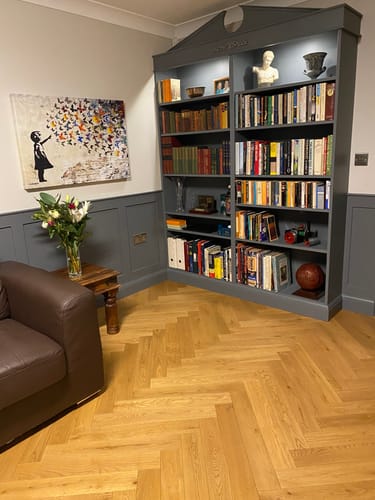 Customer photo review of BANKSY FLYING BUTTERFLIES CANVAS