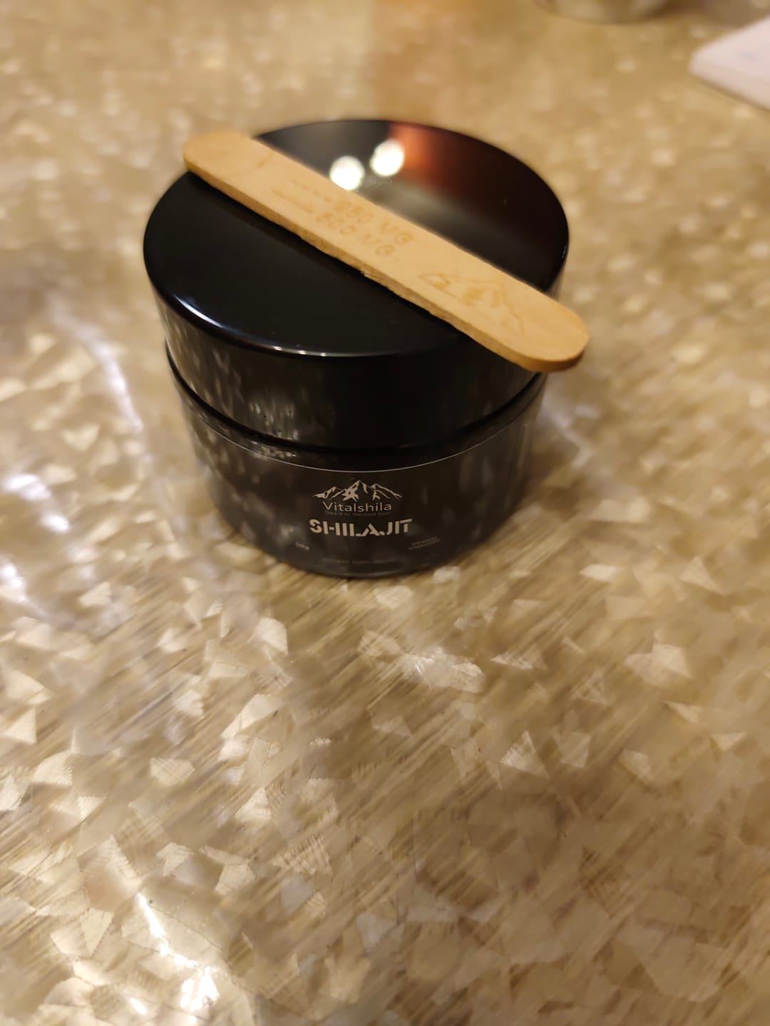 Customer photo review of Vitalshila Shilajit