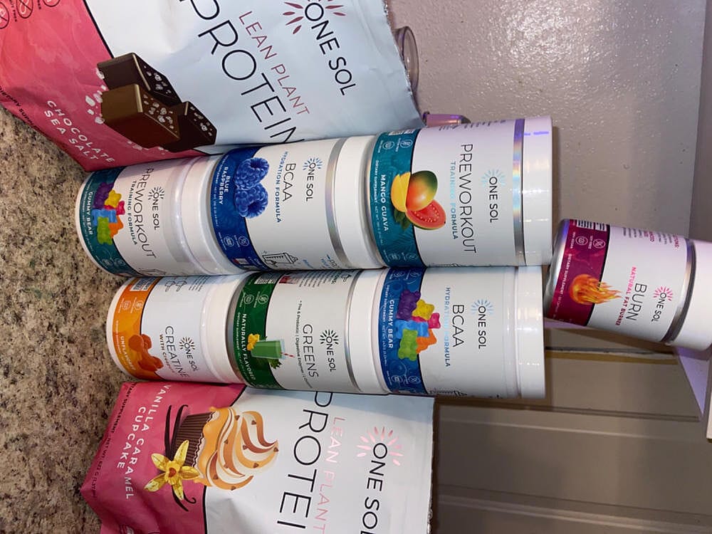 Customer photo review of Lean Plant Protein