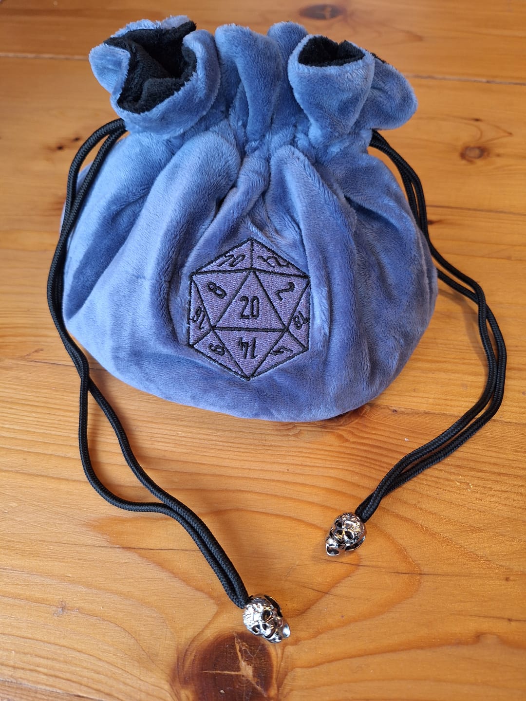 Customer photo review of XXL-Würfelbeutel mit 7-Fächern aus Plüsch
