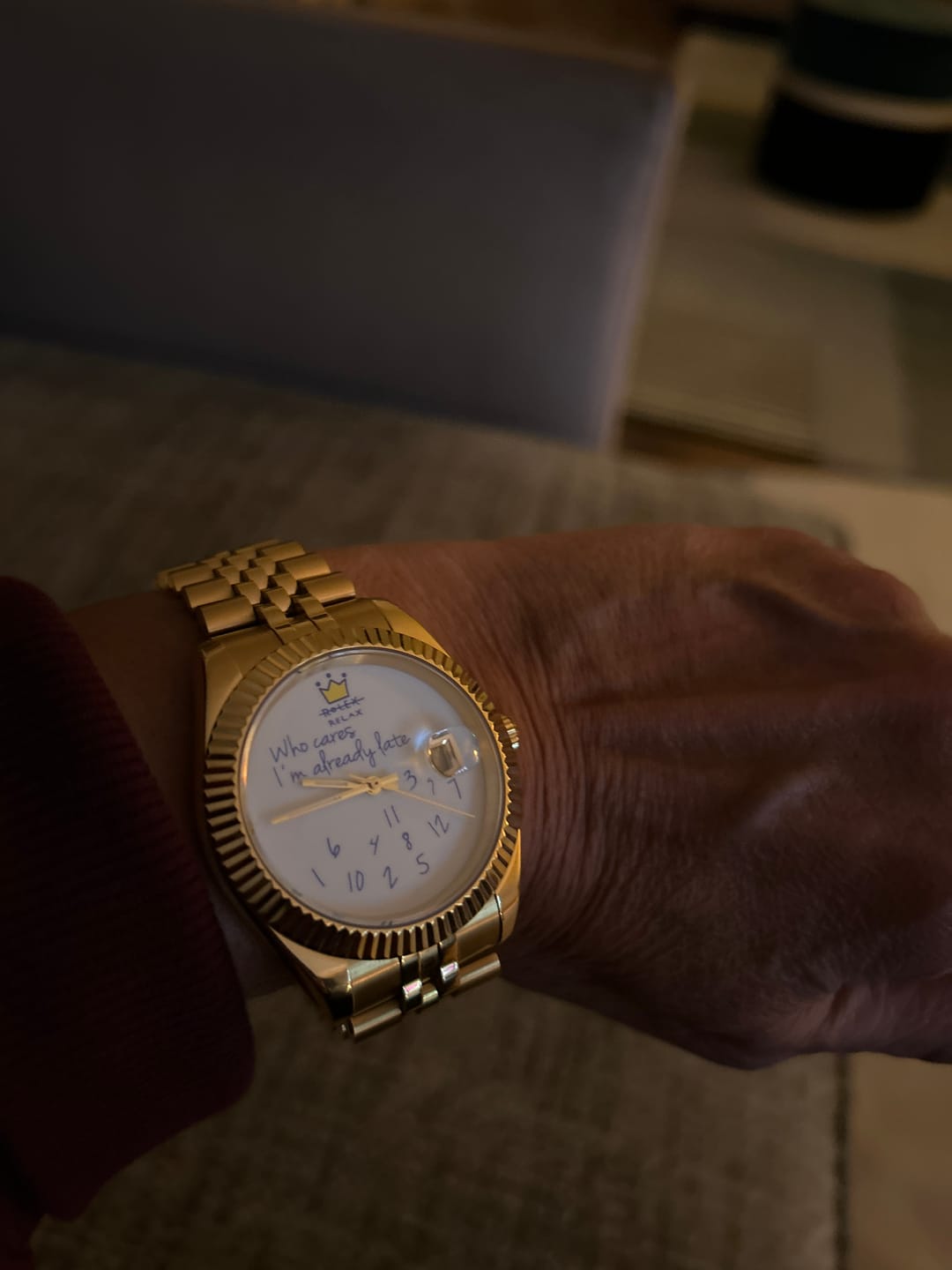 Customer photo review of EONDATE MAXI CLASSIC WATCH