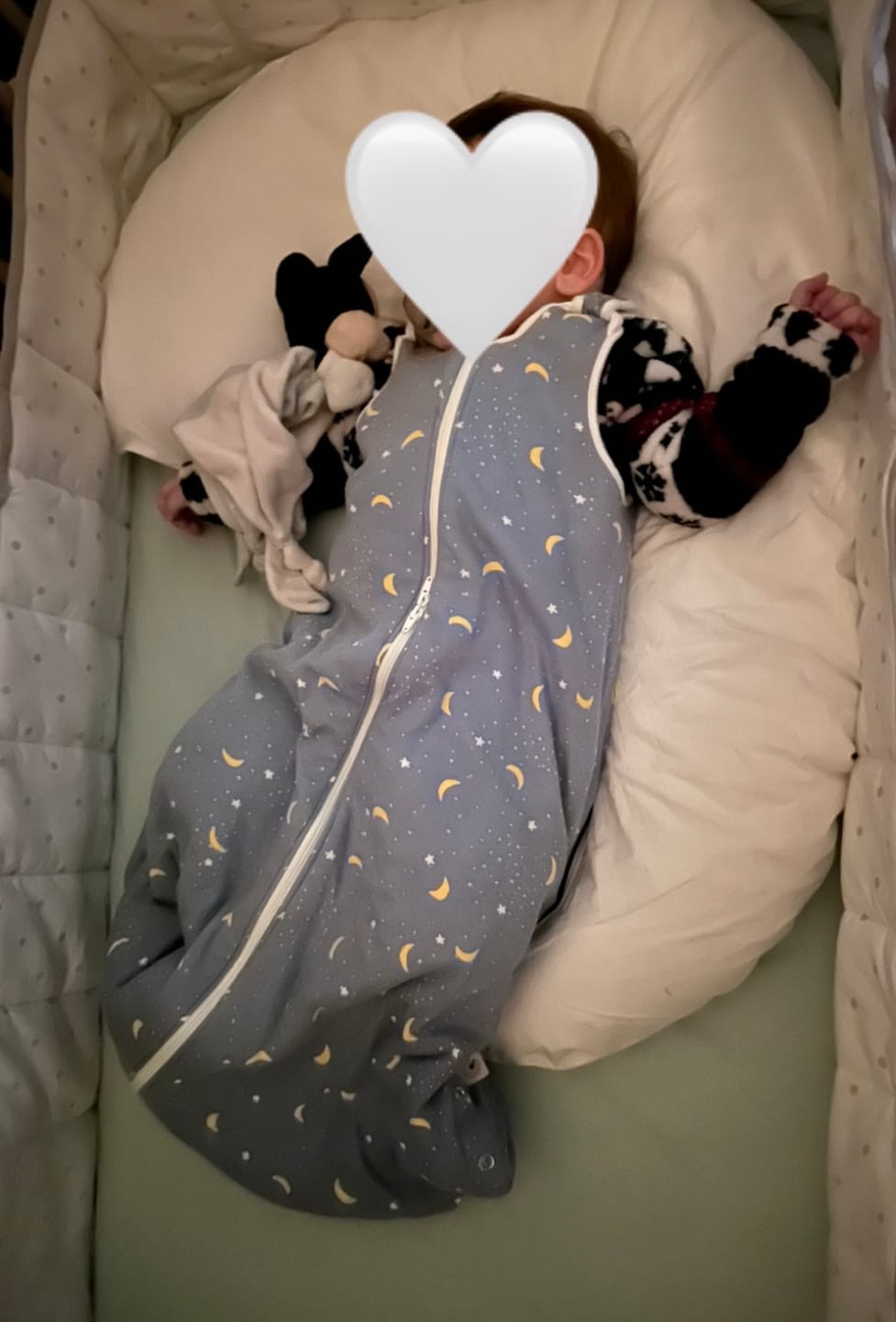 Customer photo review of ALMOHADA LUNA®️ 🌙 Ayuda a dormir solitos! Ideal para peques con muchos despertares