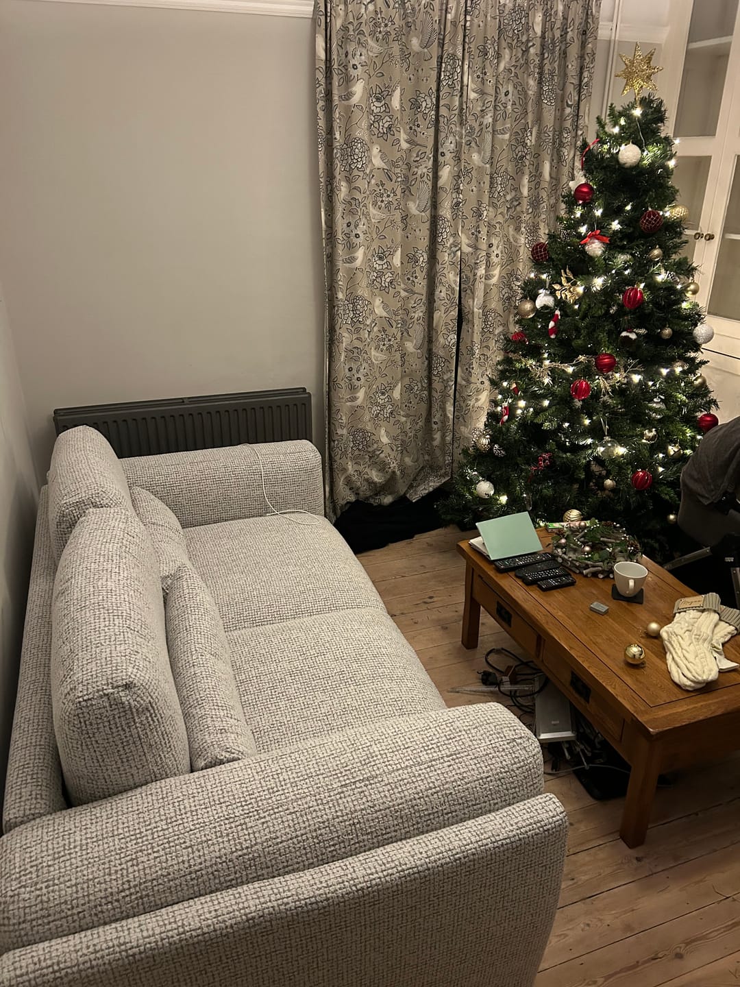 Customer photo review of Bari Sofa Grey 3 Seater