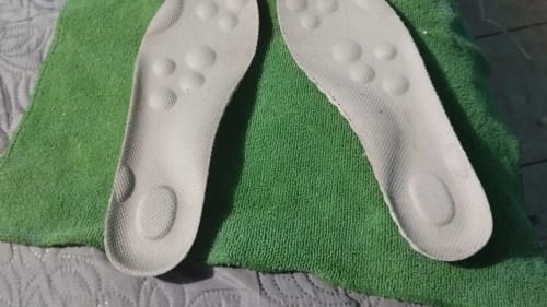 Customer photo review of Plantillas Cloud-Comfy 5D | Elimina el dolor plantar para siempre