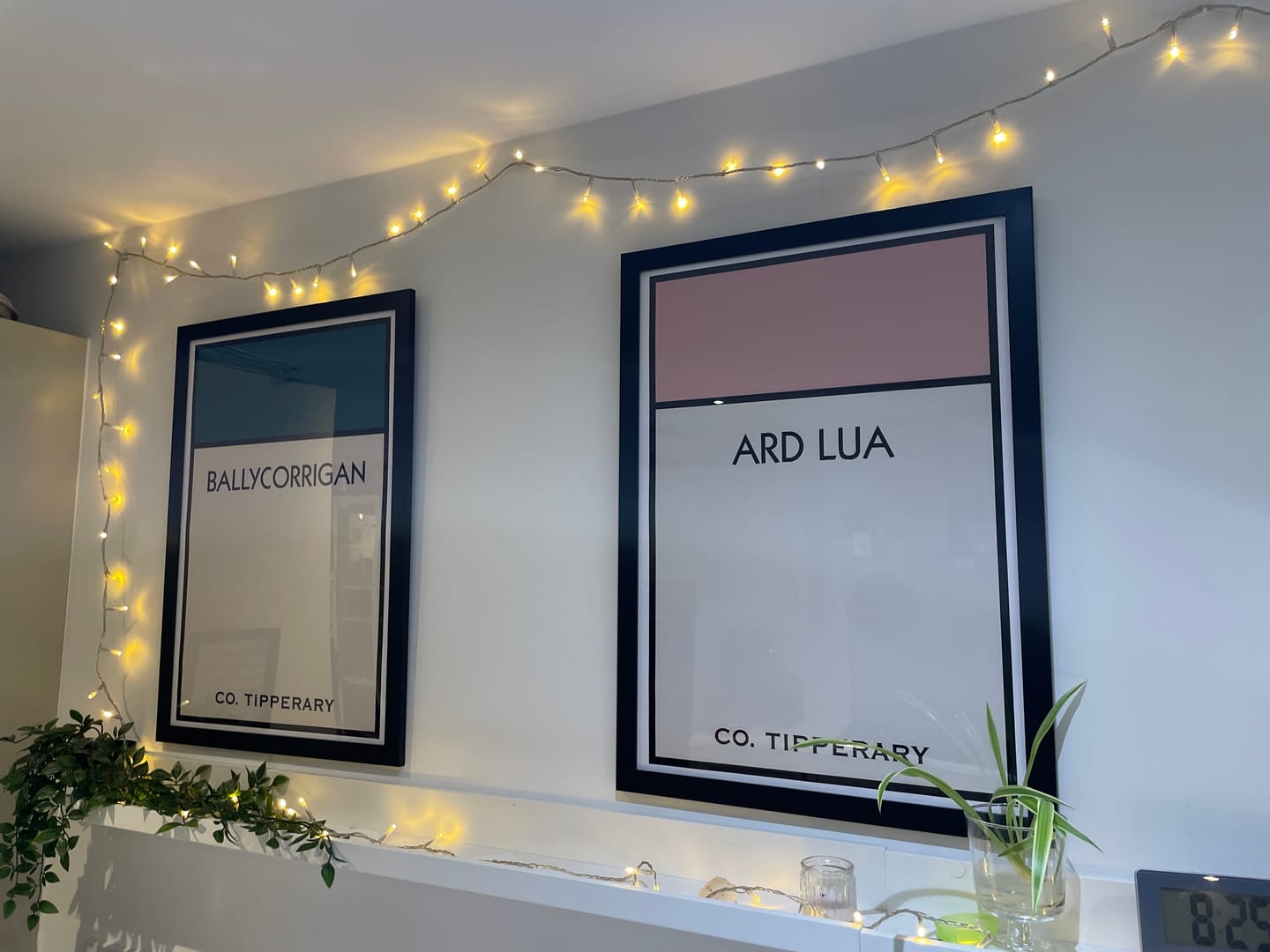 Customer photo review of Personalised Street Name Print
