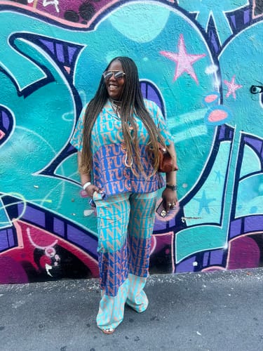 Customer photo review of Odera PJ Set: Blue