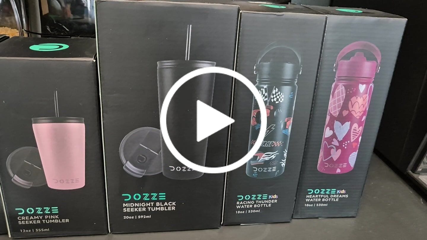 Customer video review of DOZZE Seeker Tumbler | 592ml