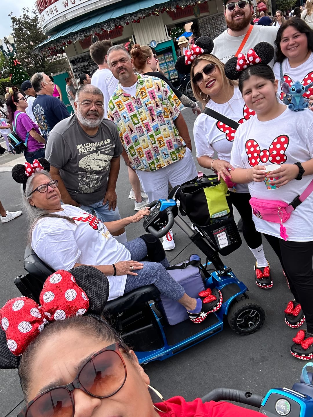 Customer photo review of Multiday Rental 3 Wheel 400 Pound Rated Scooter