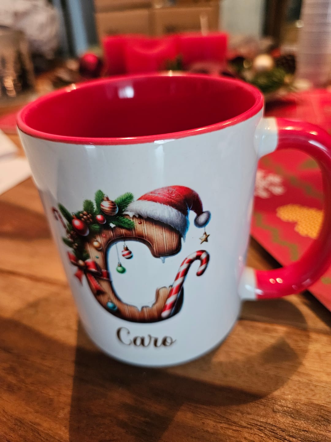 Customer photo review of Tasse Personalisiert - Weihnachtstasse 4