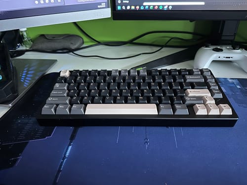 Customer photo review of WOBKEY Rainy75 - 75% Aluminum Mechanical Keyboard