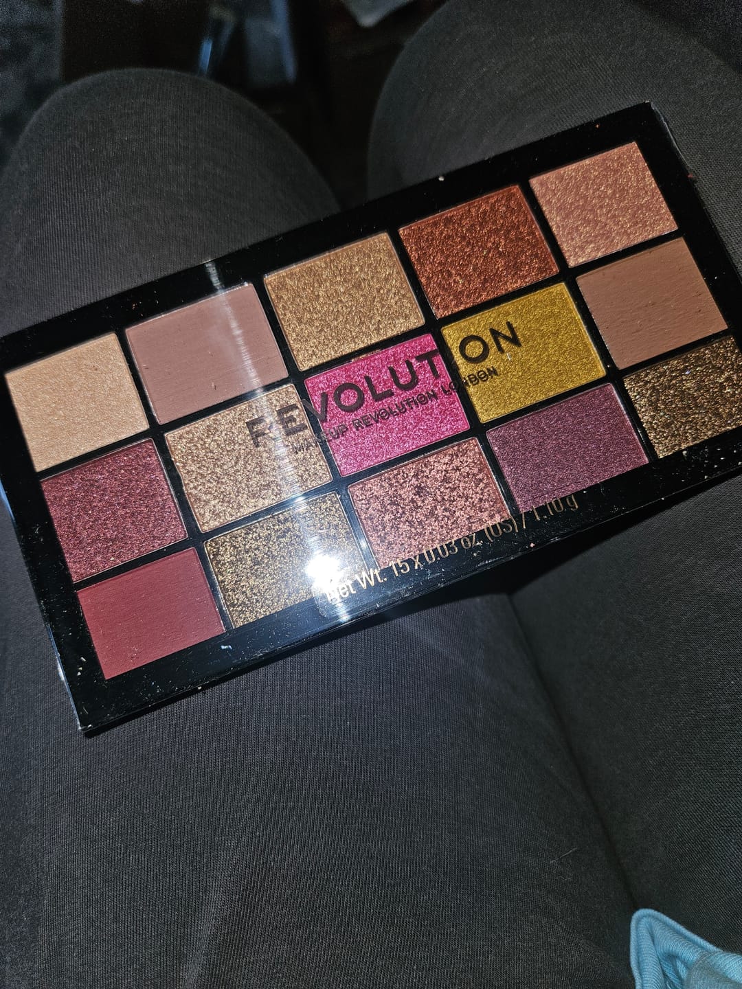 Customer photo review of Revolution Reloaded Prestige Eyeshadow (36 Pcs Lot)