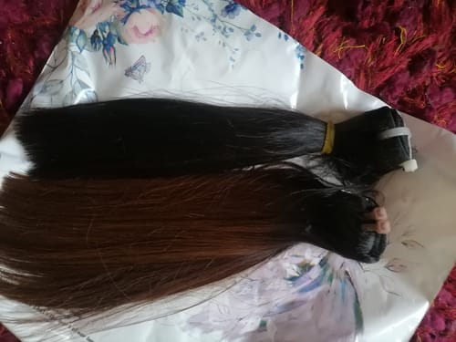 Customer photo review of Vietnamese SDD Bone Straight Natural Colour