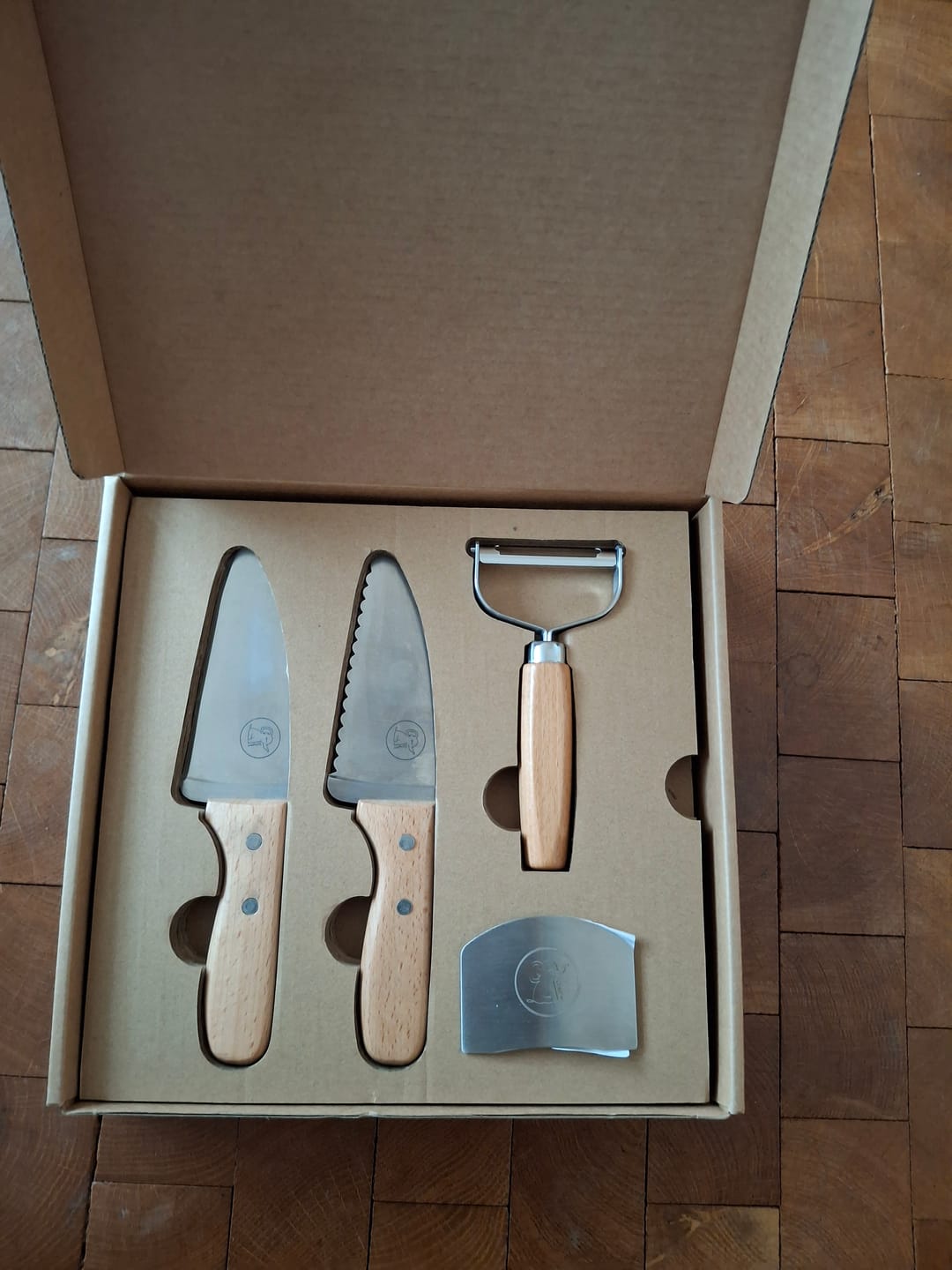 Customer photo review of Kinder Küchenmesser Set (5-teilig)