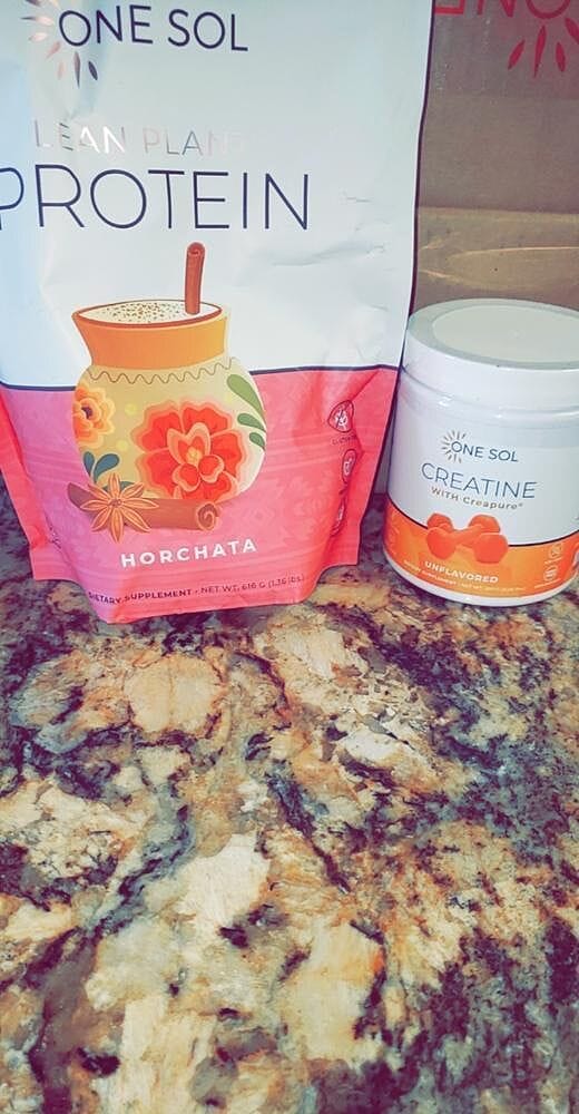Customer photo review of Lean Plant Protein