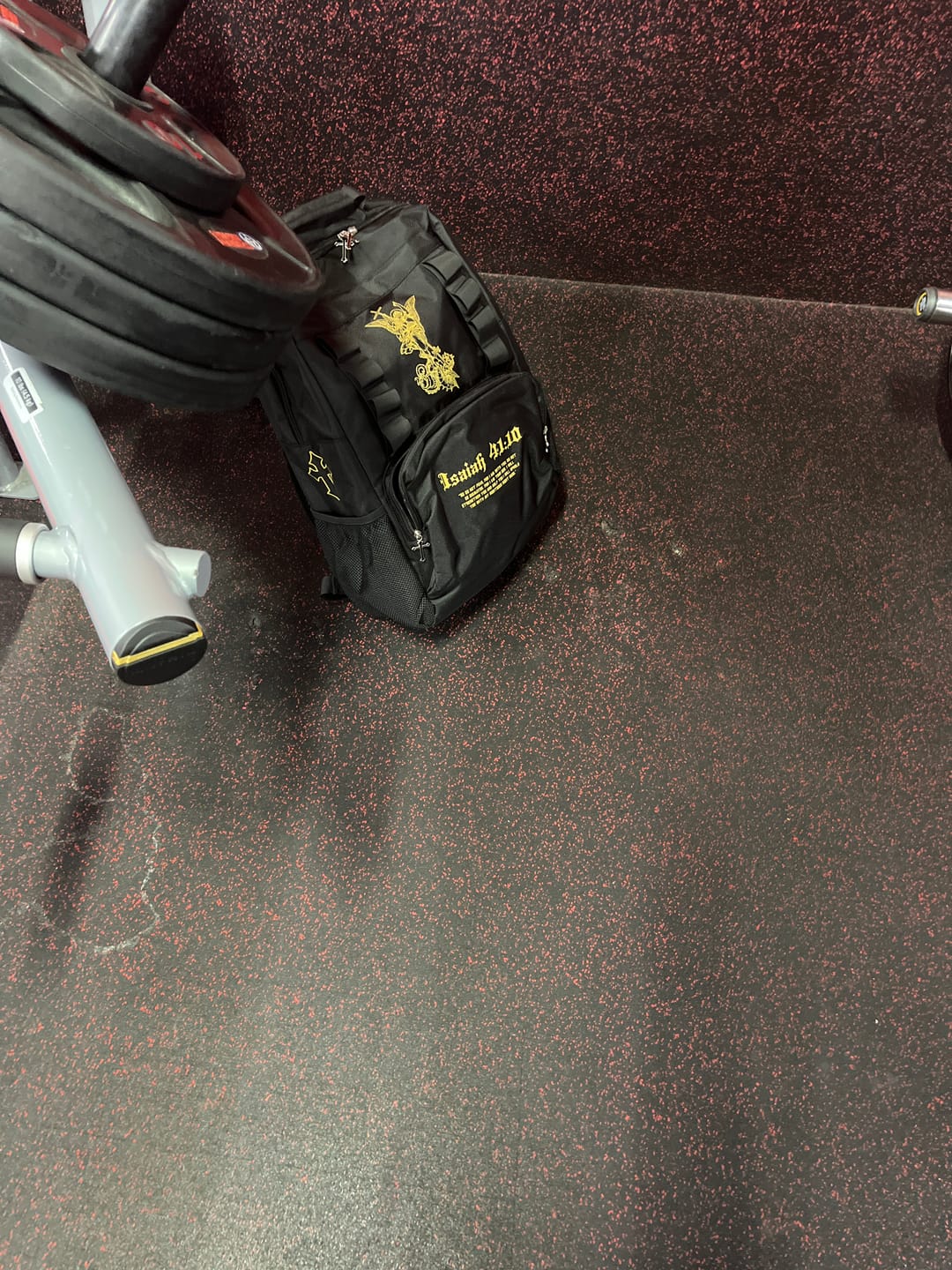 Customer photo review of Fear Not Backpack