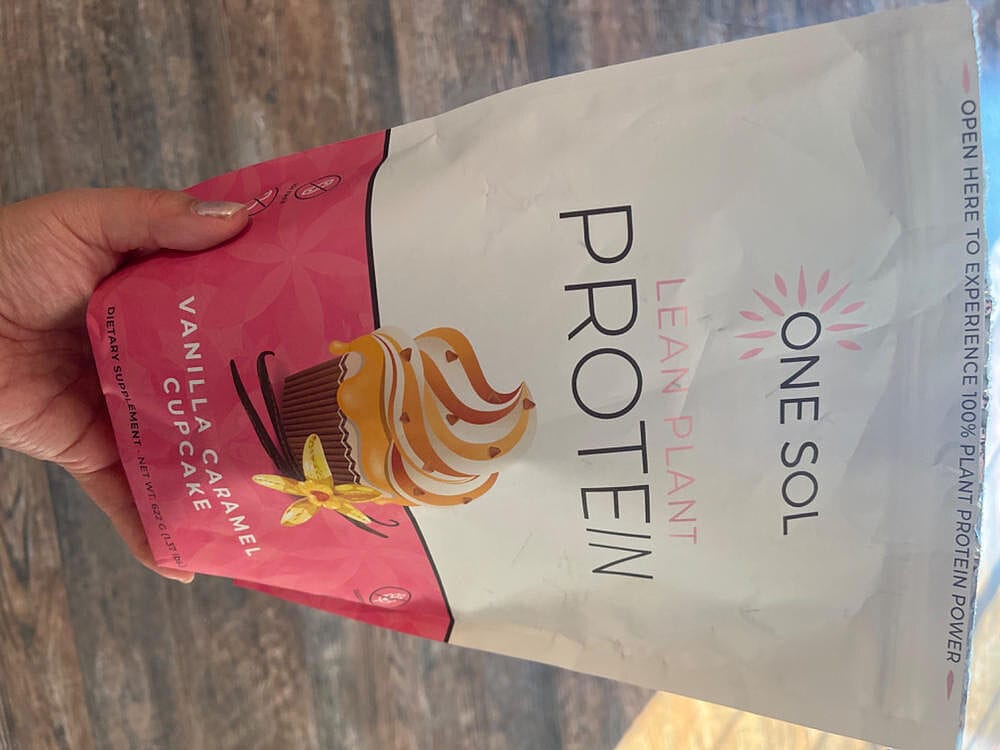 Customer photo review of Lean Plant Protein
