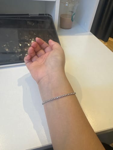 Customer photo review of Ella Tennis Bracelet