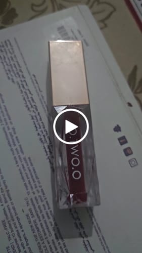 Customer video review of O.TWO.O CLEAR CRYSTAL BERRY LIP GLOSS