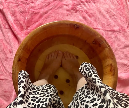 Customer photo review of Waterproof Splash Blanket™ - Cupcake The OG