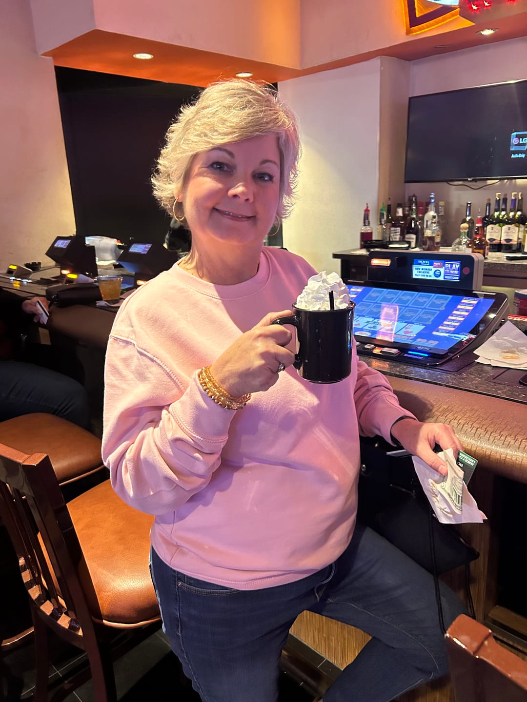 Customer photo review of Just A Girl Who Loves Espresso Martinis (Back Print)