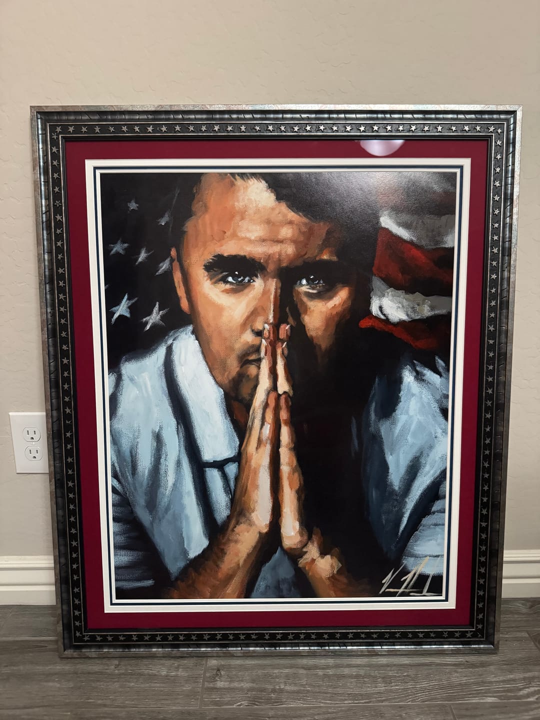 Customer photo review of Charlie Kirk - A Patriot's Tribute