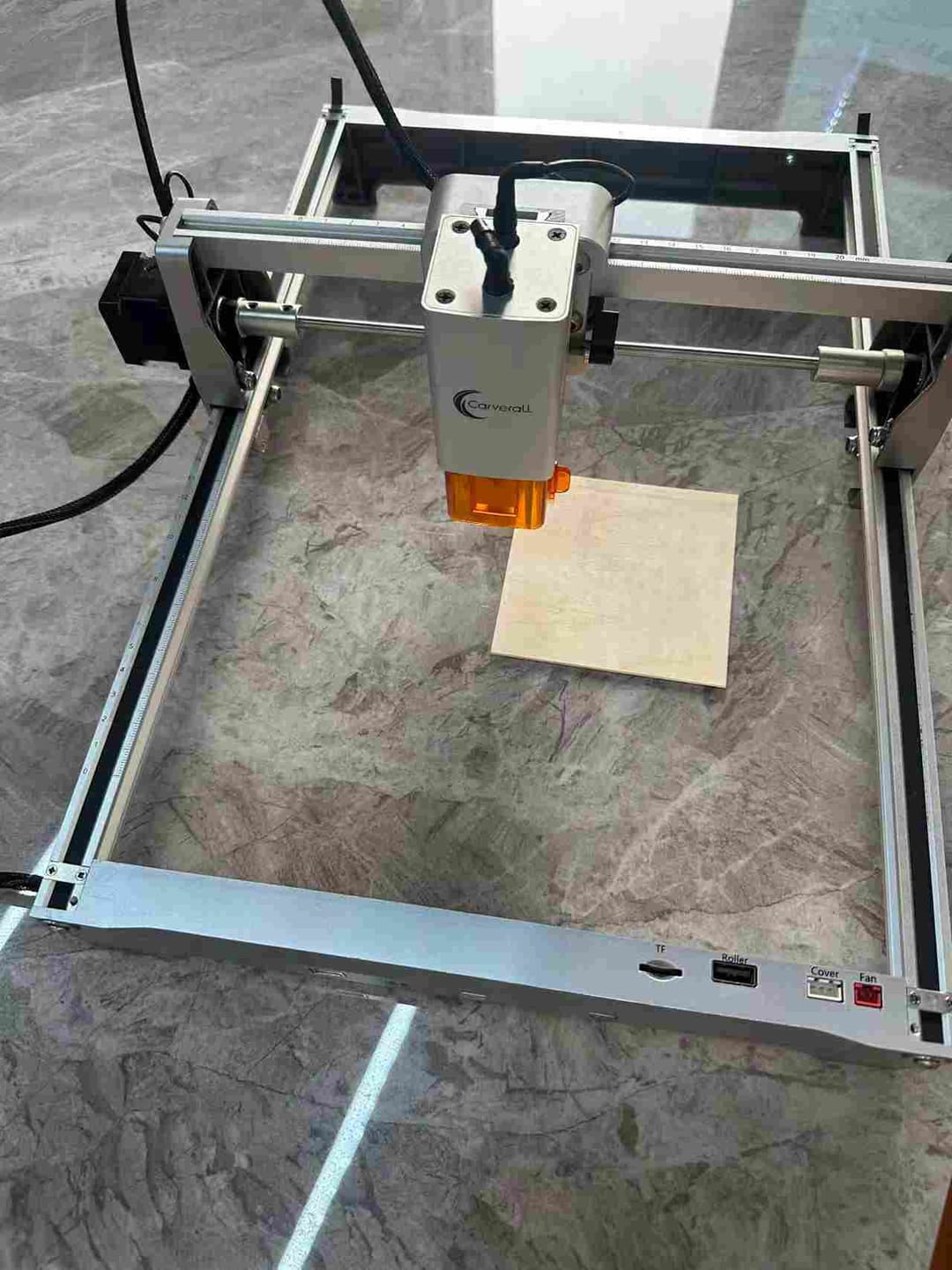 Customer photo review of Carverall X2/K15 Pro Mini Portable Laser Engraver | 300*200mm