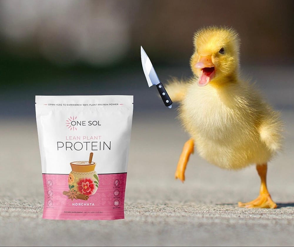 Customer photo review of Lean Plant Protein
